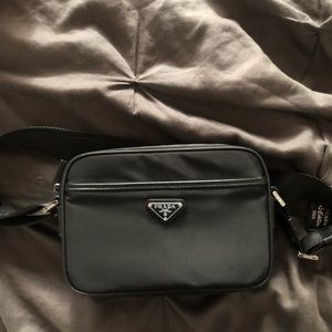 Black Prada Messenger Bag